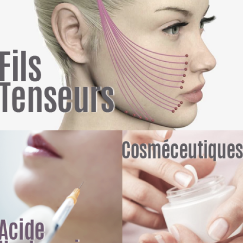 Hydrafacial, Laser, peeling, fils tenseurs, soins du visage, rajeunissement, dermato-esthétique,